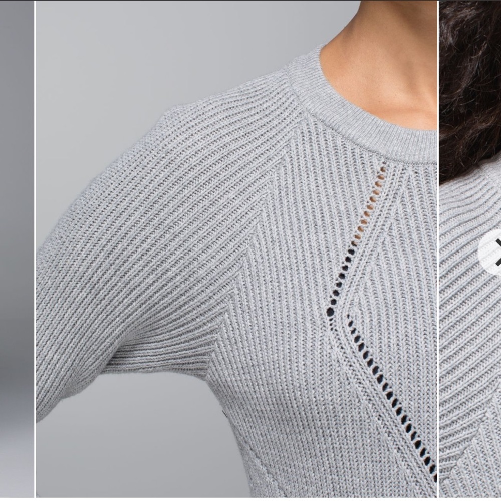 Lululemon The Sweater The Better in Dark Gray - Picture 14 of 14